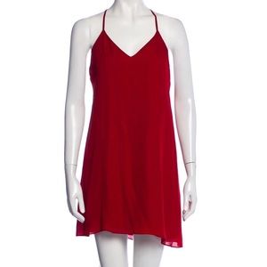 100% Silk Mini Dress | Alice + Olivia
